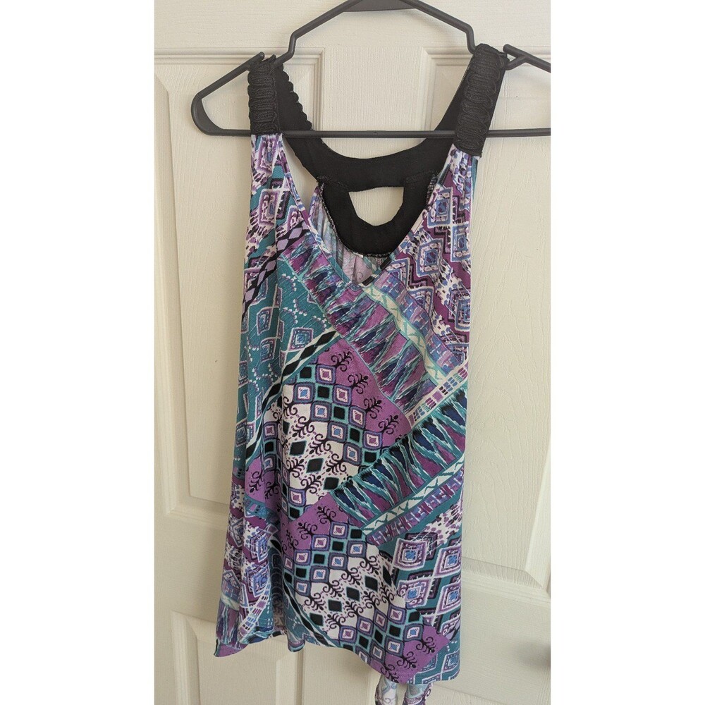 Candies multicolored sleeveless top